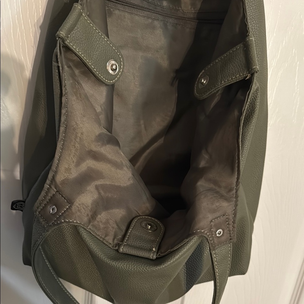 Casual Ganz Green  Tote Bag with Long Straps - Picture 6 of 10